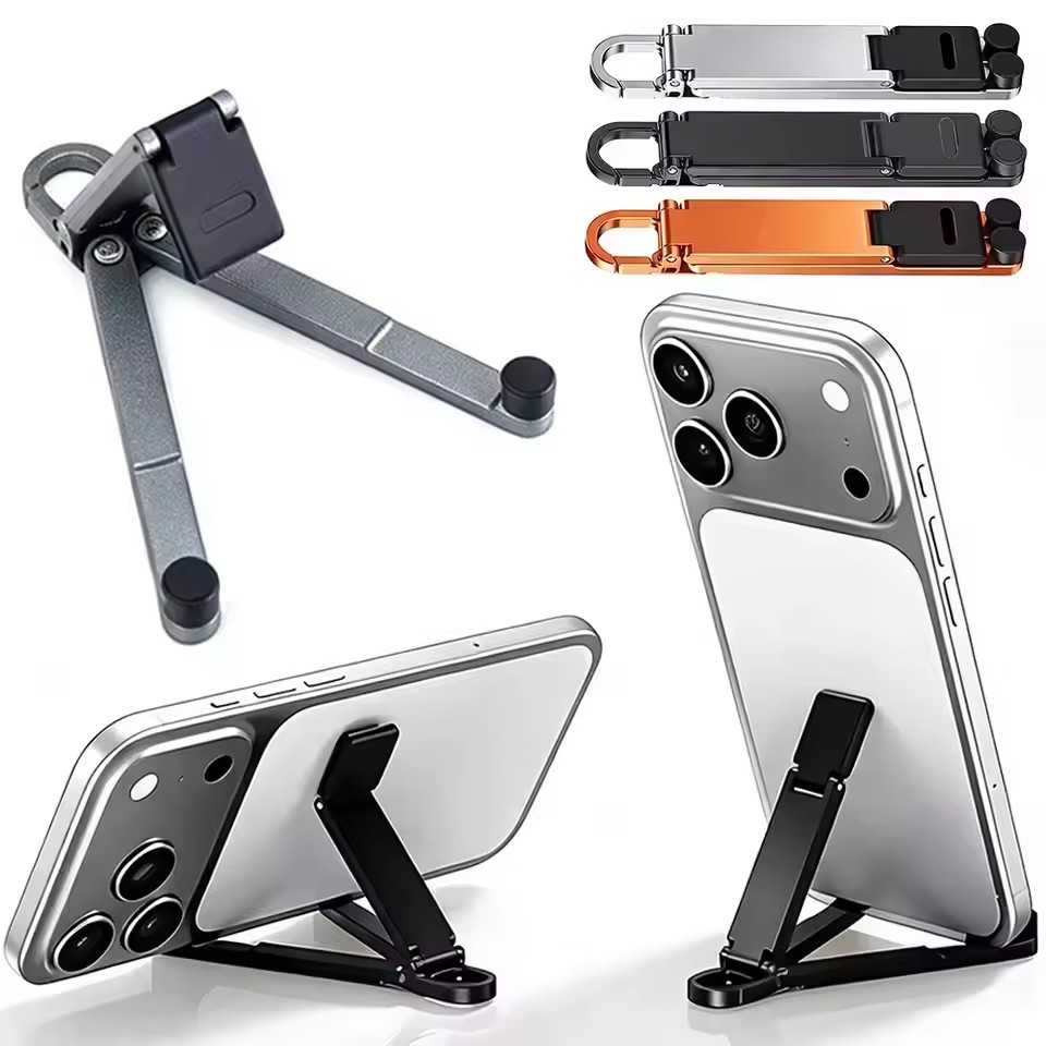 Taco Stand Holder - Foldable Keychain Phone Stand Multi-Angle Adjustable