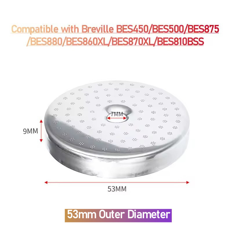 Stainless Steel Shower Screen  - Breville Espresso Bes870 review and price