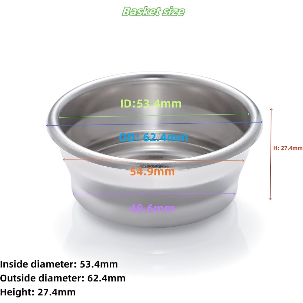 54mm Pressurized Filter Basket - Breville Espresso Bes870 review and price